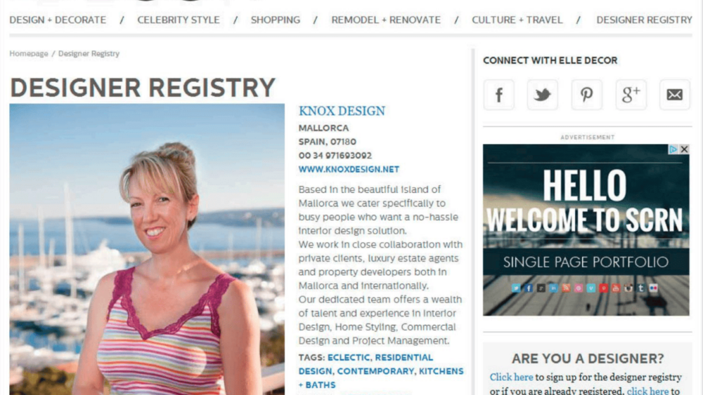 Elle Decor Web