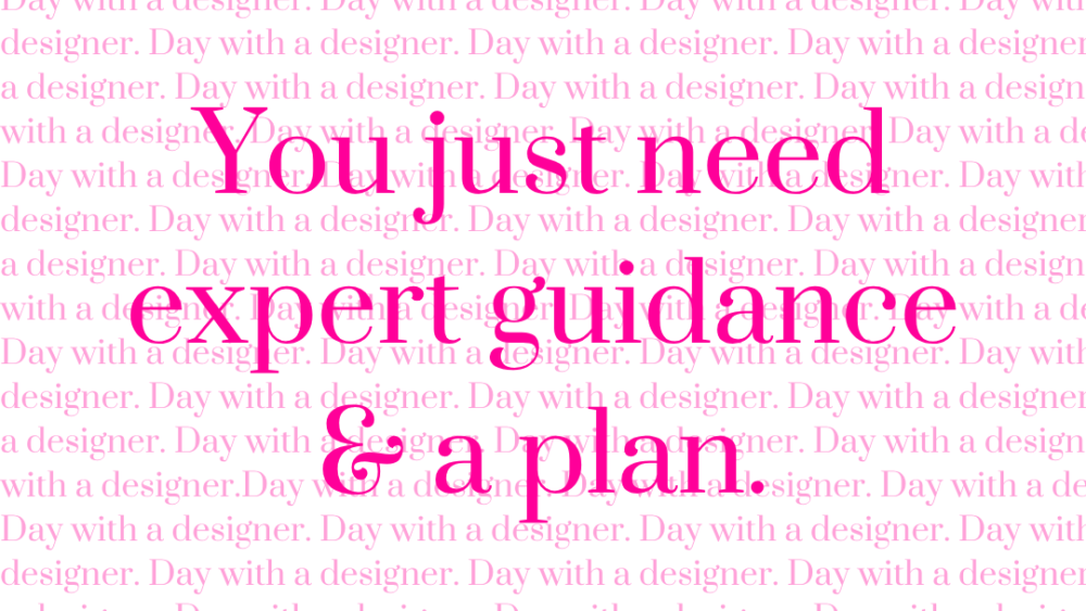 Justine Knox Day with designer